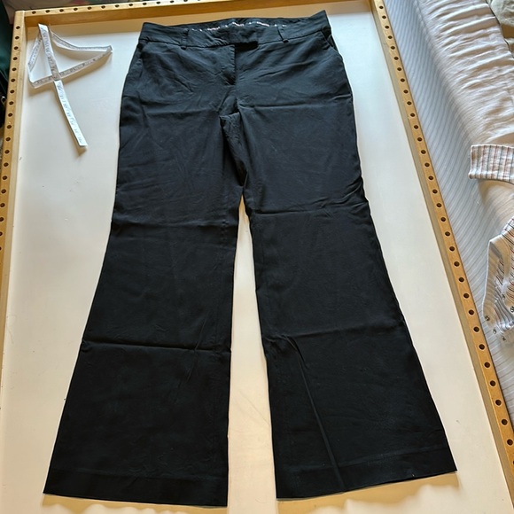 Express Pants - Express Correspondent Black Wide Leg Pant